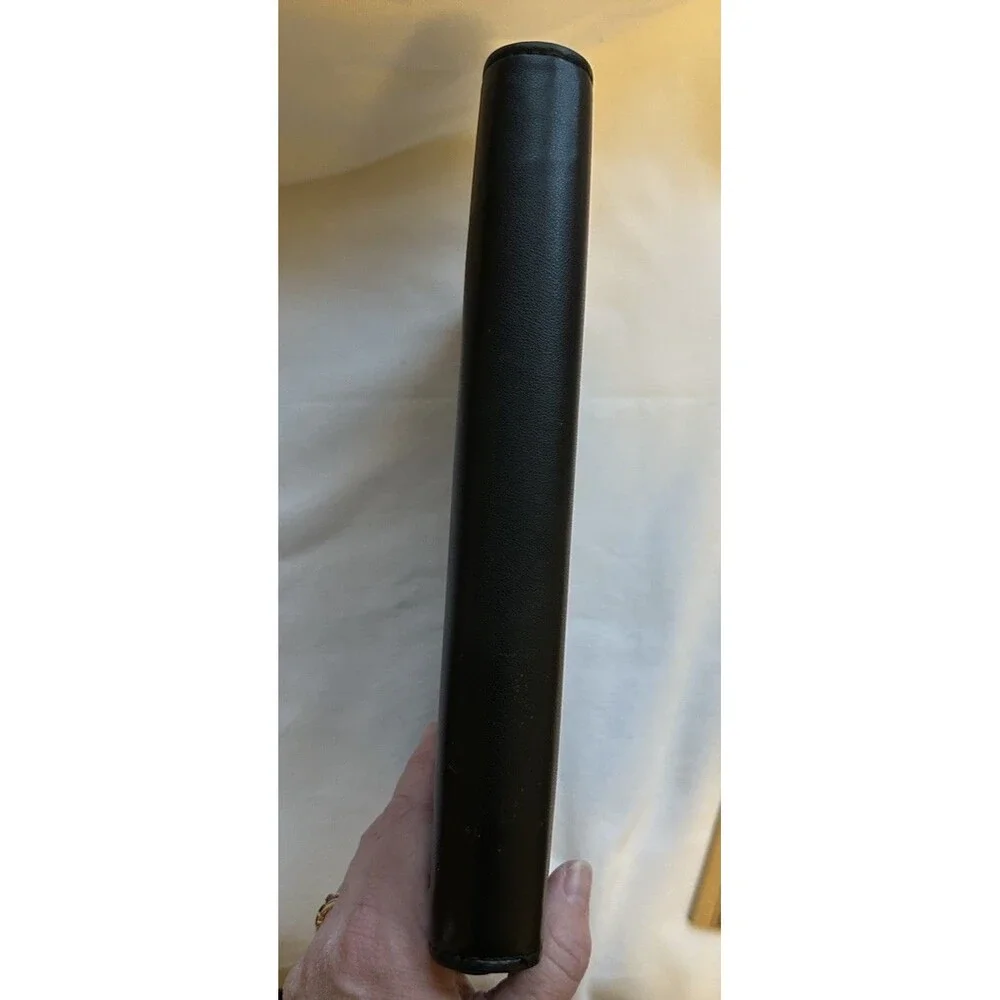 Vintage Black Personal Organizer Planner Day Runner 9